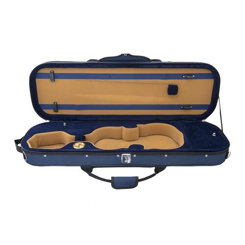 Estuche violín Rapsody Elegance Rectangular Azul 4/4