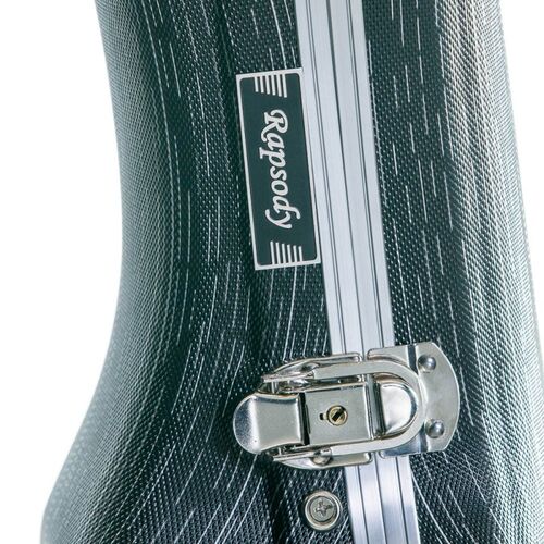 Estuche guitarra clásica ABS Rapsody Armonia Negro rayas