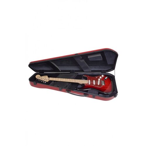 Estuche guitarra elctrica Bam 8100SN Crew Rojo