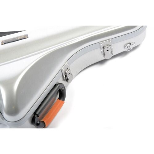 Estuche saxo tenor Bam DEF4012S Cabine La Défense Aluminio cepillado
