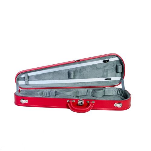 Estuche violín Negri Rainbow forma Rojo 4/4