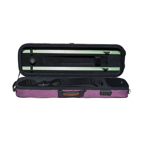 Estuche violn Rapsody City rectangular 4/4 Morado 4/4