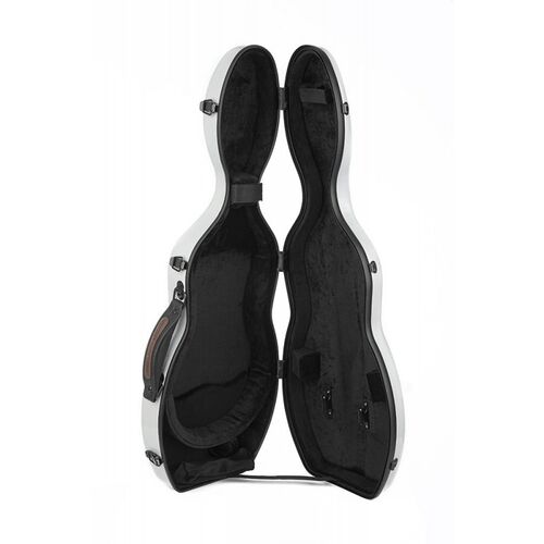 Estuche violín Rapsody Rocket 3D Blanco 4/4