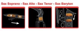 Sordina para saxo Saxofn alto