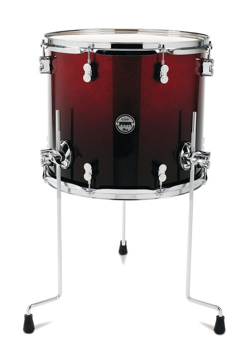 Tom Base Concept Maple Red to Black Sparkle Fade