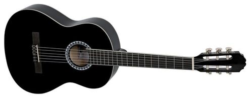 Guitarra clsica BasicPlus 3/4 negro