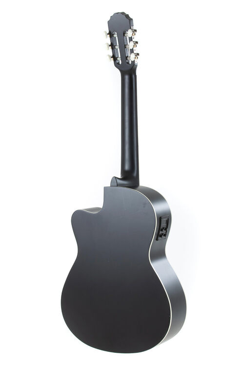 Guitarra clsica electroacstica Basic E-Acstica, Negro