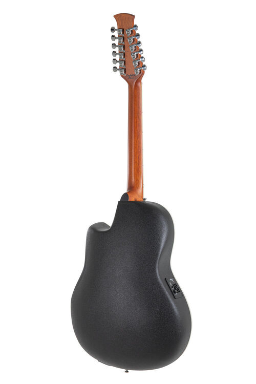 Guitarra electro-acstica AB2412II Mid Cutaway 12-string Black Satin