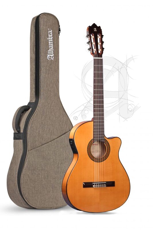 Guitarra Semi-acstica Alhambra 3 F CT E1