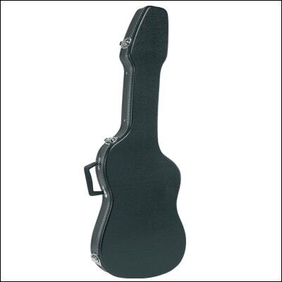 Estuche Guitarra Electrica Madera Ref. 510 Forma Ortola 001 - Negro