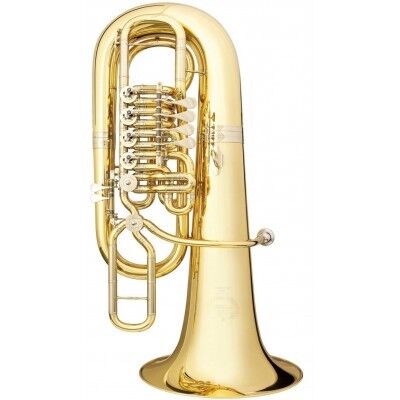 Tuba profesional Fa B&S Perantucci PT-10 (BS30992WG-1-0GB) dorada