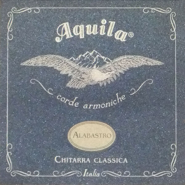 Juego de Cuerdas Aquila para Guitarra Clásica 19c Alabastro Tensión Normal