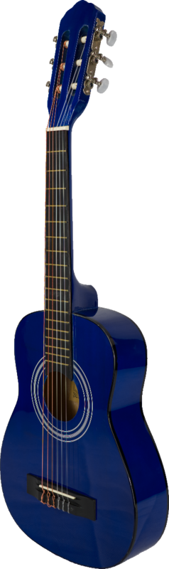 Guitarra Rocio C6bl (1/4) Cadete 75 Cms Azul