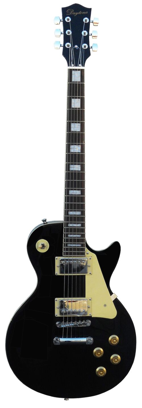 Guitarra Elctrica Tipo Les Paul Daytona Lp02bk Negra