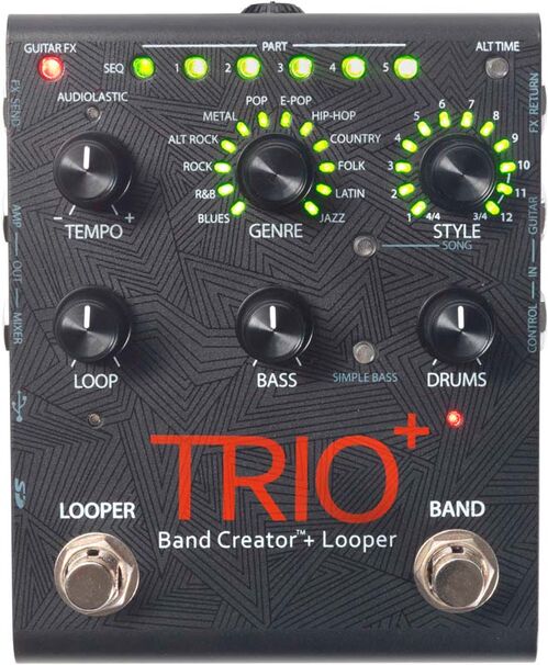 Pedal Trio Band Creator Plus Digitech