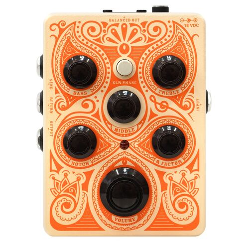 Preamp Acoustic Pedal Orange