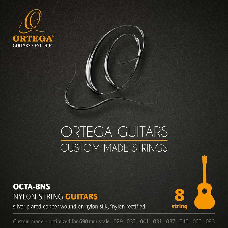 Ortega Juego Cuerdas para Guitarra Clasicaocta-8ns