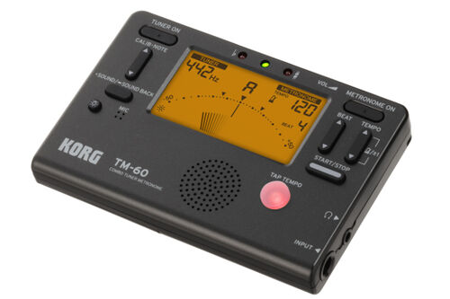 Korg Afinador Cromtico Tm-60-Bk