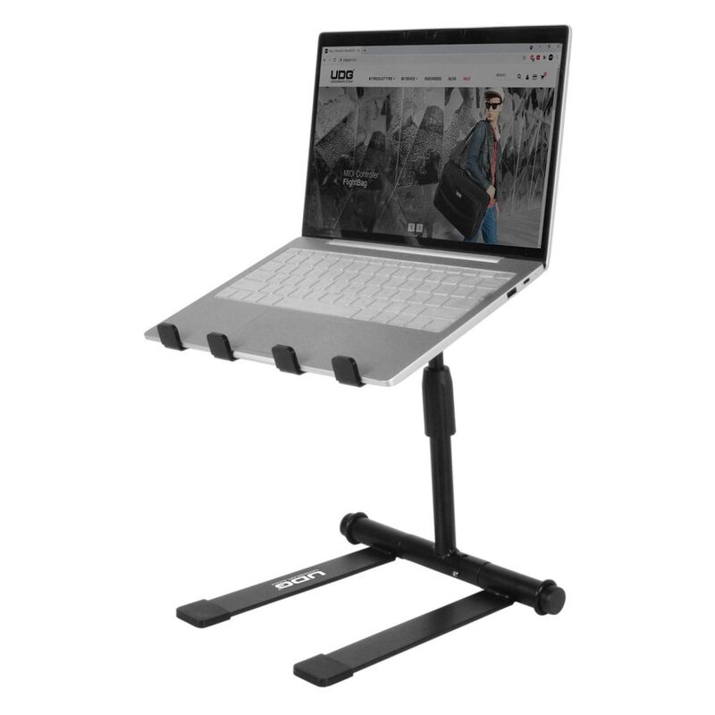 UDG Soporte para Laptop O Controladorau96111bl - Ultimate Height Adjustable Laptop Stand Black