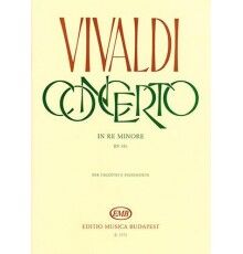 Concerto in RE minore RV 481/ Red. Pno.