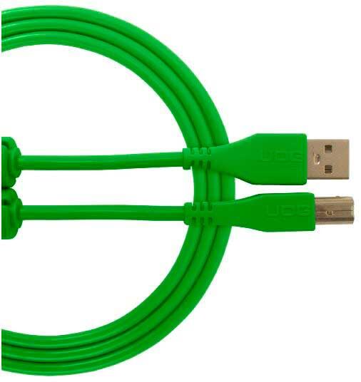 UDG Cable Usb U96001gr - Ultimate Audio Cable Usb 2.0 C-B Green Straight 15m