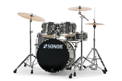 Bateria Acustica Sonor Aqx Studio Set BMS Black Midnight Sparkle