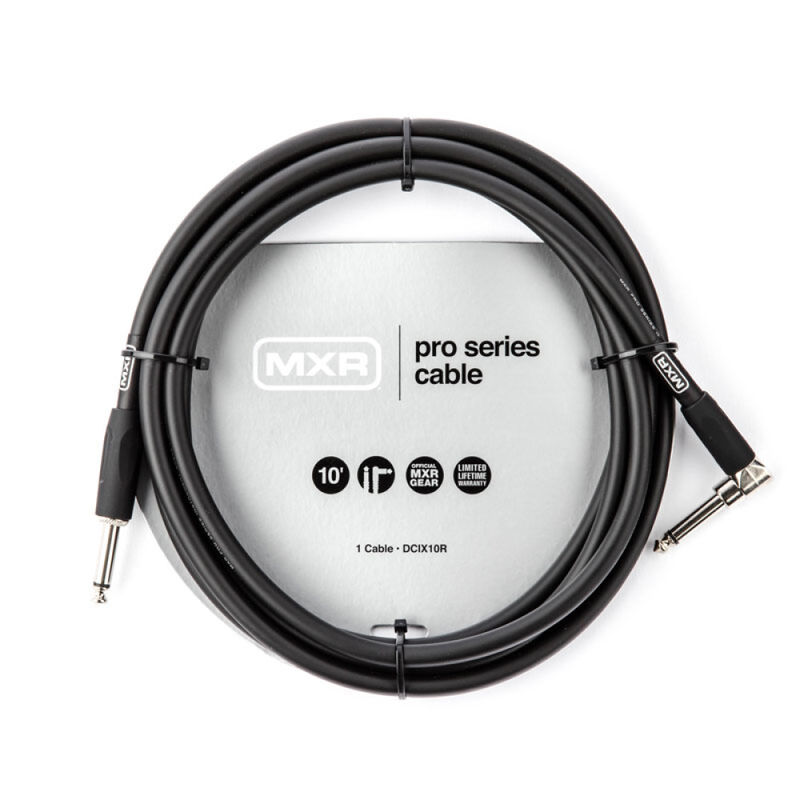 Cable Dunlop DCIX-10R Professional 3m Recto/Codo