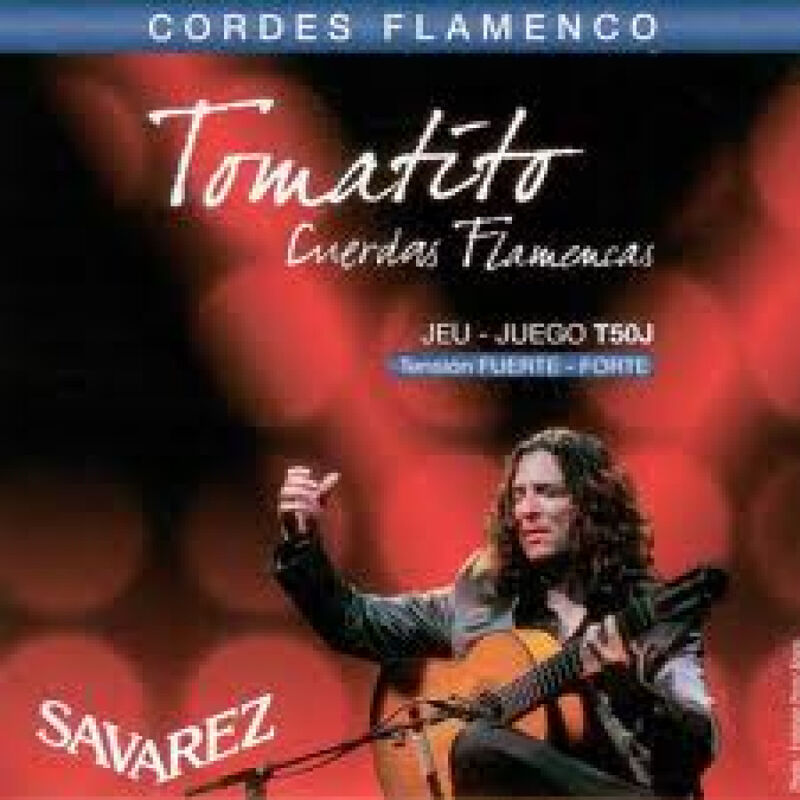 Juego Savarez Flamenca Tomatito T-50J Tensin fuerte