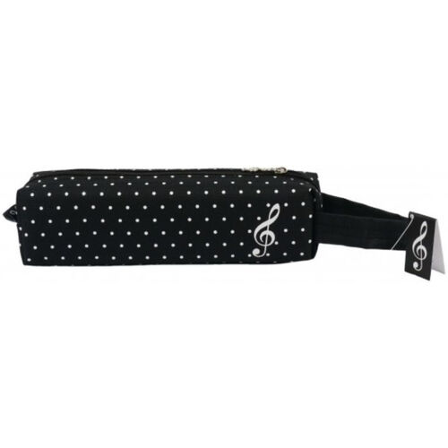 Estuche escolar negro clave de sol A-Gift-Republic P-1020