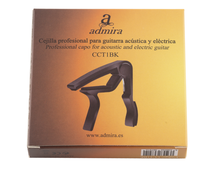 Cejilla Admira Elctrica/Acstica Acabado Negro