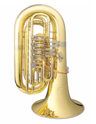 Tuba profesional Do B&S Perantucci PT-20 (BS4097-1-0GB) lacada